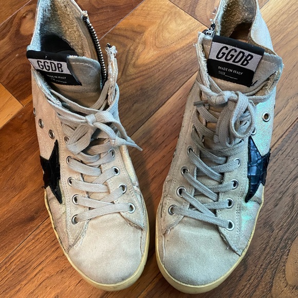 Golden Goose Francy high tops size 37 - Picture 1 of 12